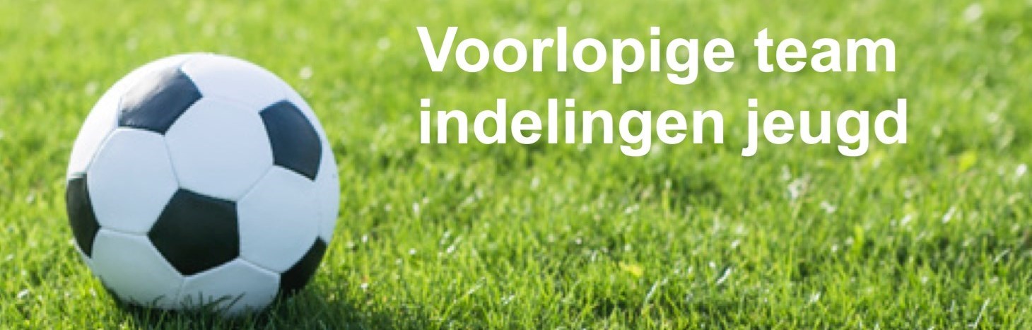 Voorlopige indeling jeugdteams seizoen 2026-2027 | sv DCS Zevenaar