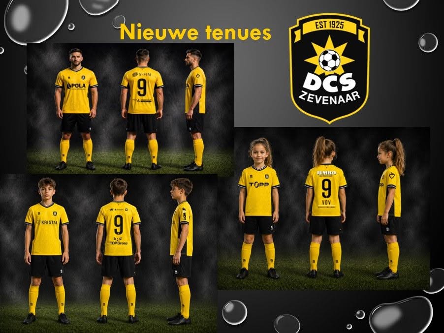 Presentatie en uitreiking nieuwe DCS teamkleding 18 sept 2026
