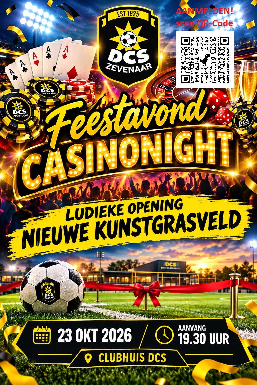 Feestavond Casinonight